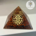 Red Jasper Orgone Pyramid