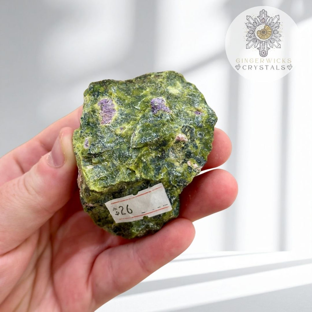 Raw Atlantasite (Stichtite & Serpentine) – Tasmania