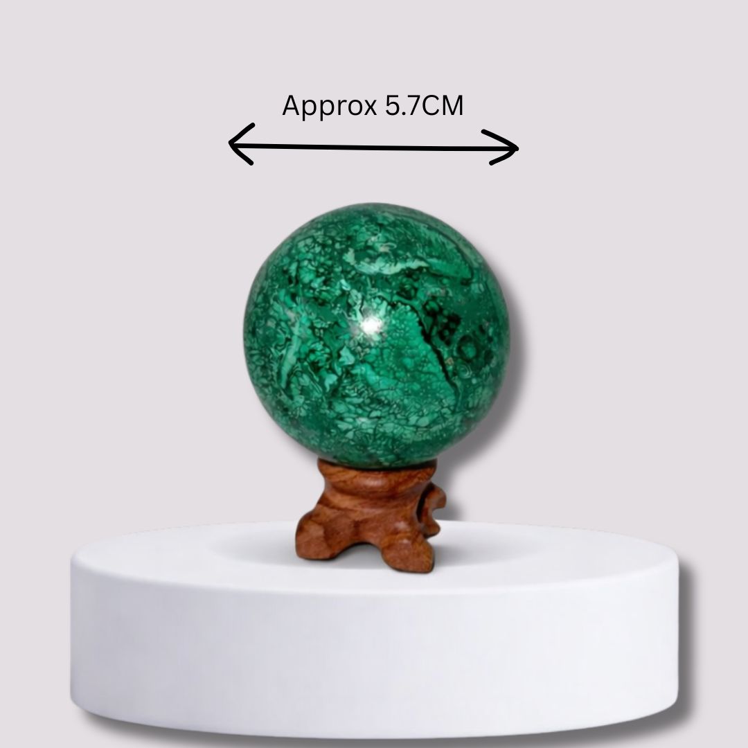 Malachite sphere