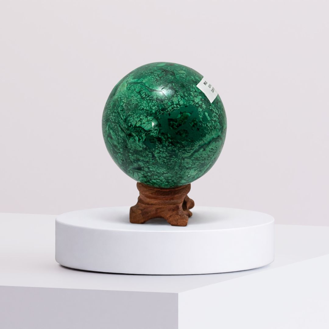 Malachite sphere