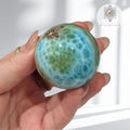 Larimar sphere