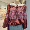 100% Cotton Boho Balloon Top