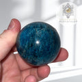 Blue Apatite Sphere