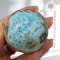 Larimar sphere