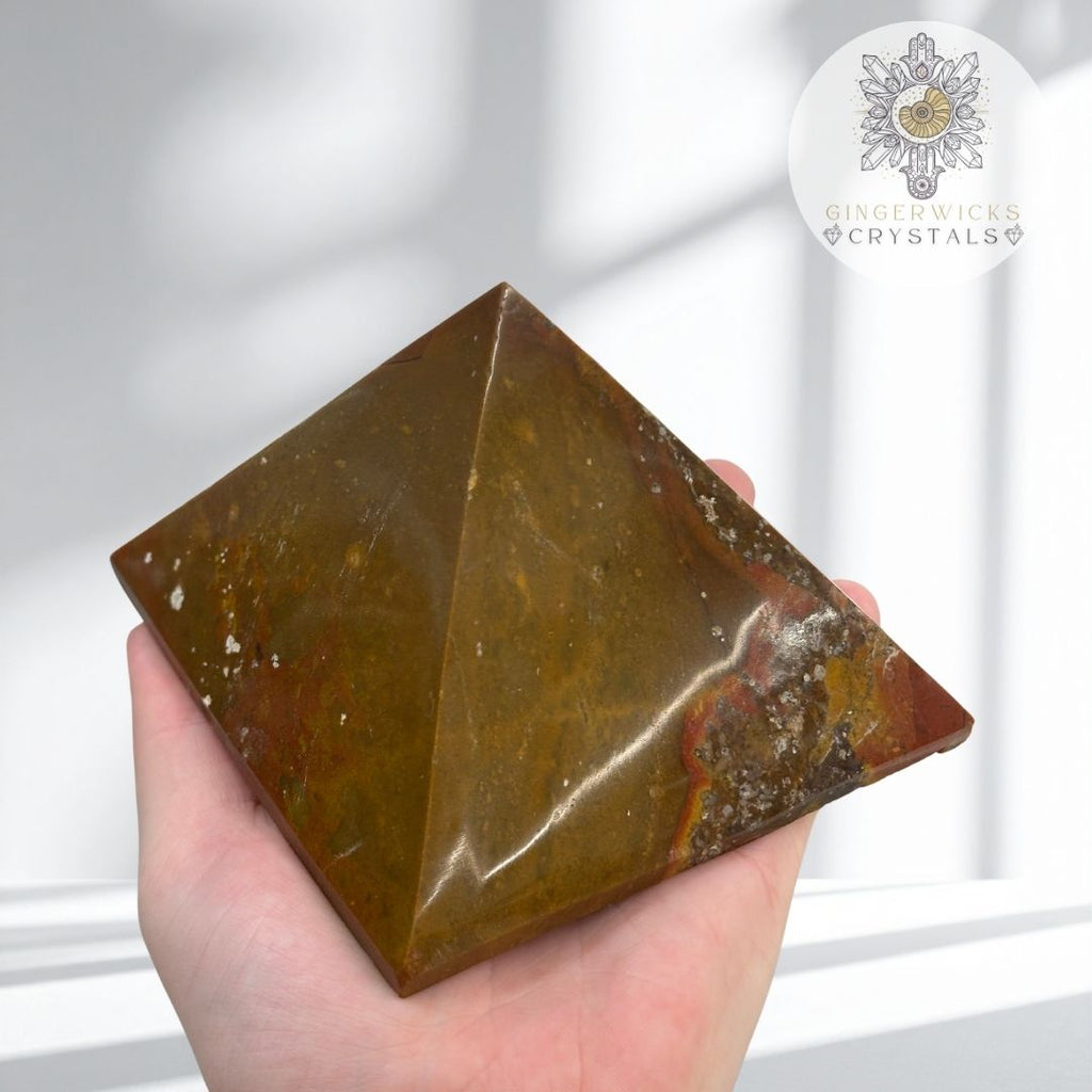 Ocean Jasper Pyramid
