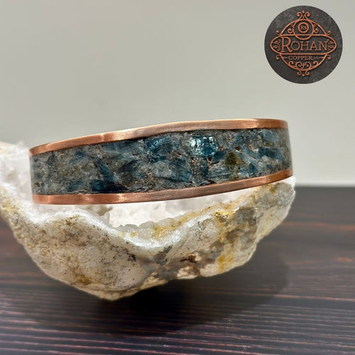 Australian Ocean Kyanite Copper Bracelet