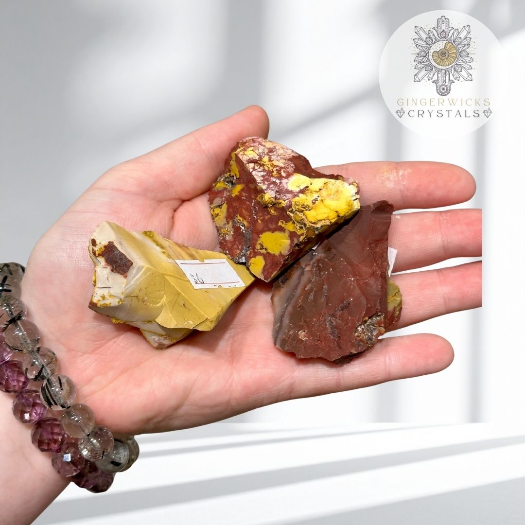 Mookaite Jasper (Small Chunk) – Grounding & Vitality