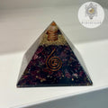 Garnet Orgone Pyramid