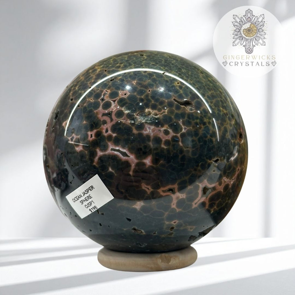 Ocean Jasper Sphere
