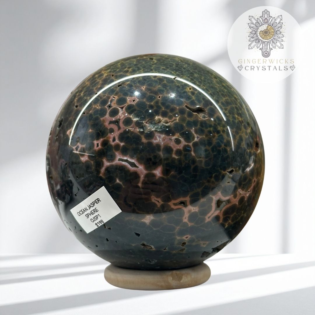Ocean Jasper Sphere