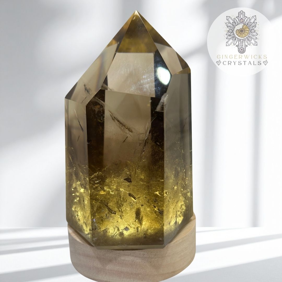 A Grade Smokey Quartz Tower