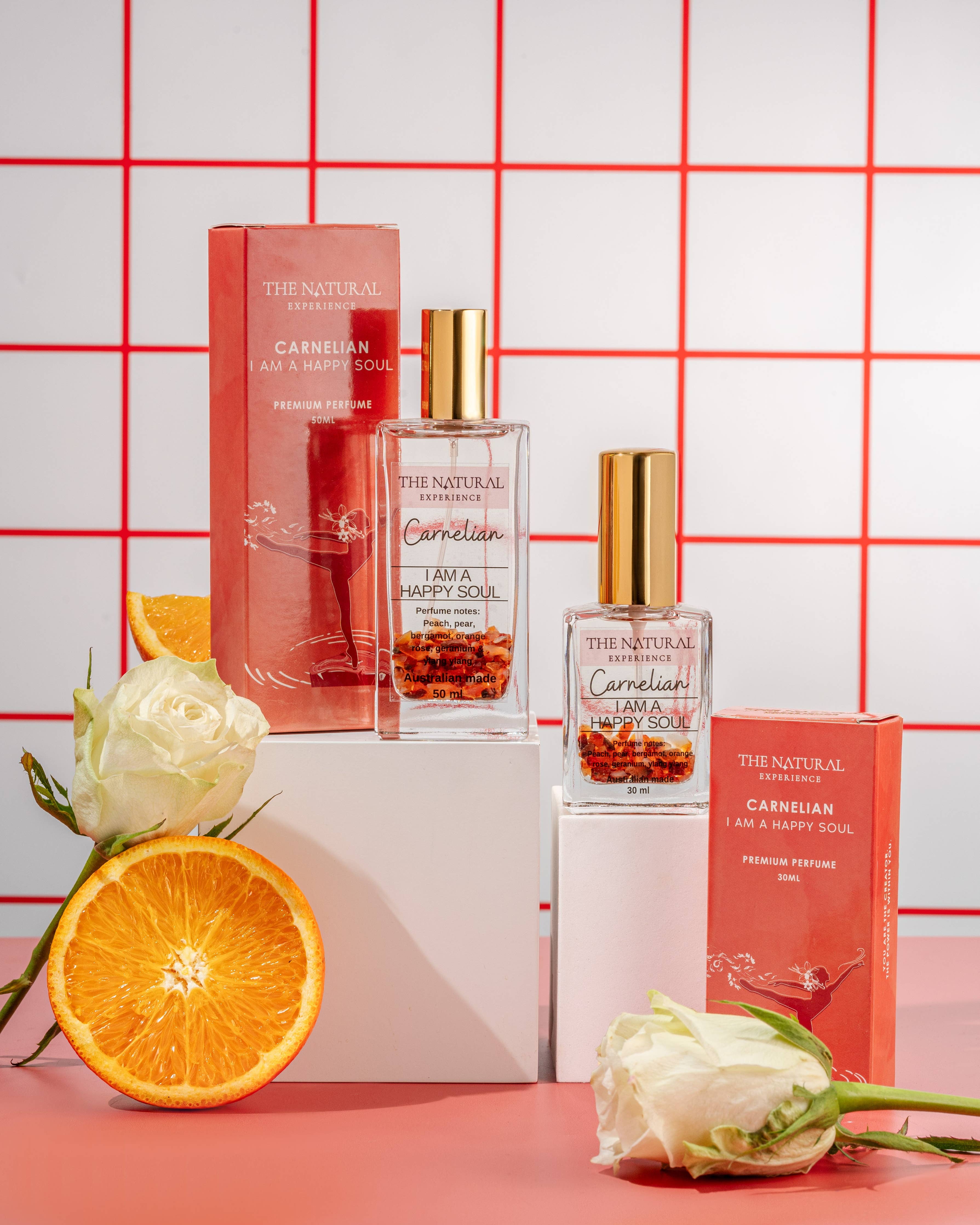 Carnelian – I am a Happy Soul – Perfume for Happiness and Self-Esteem.: 100mL