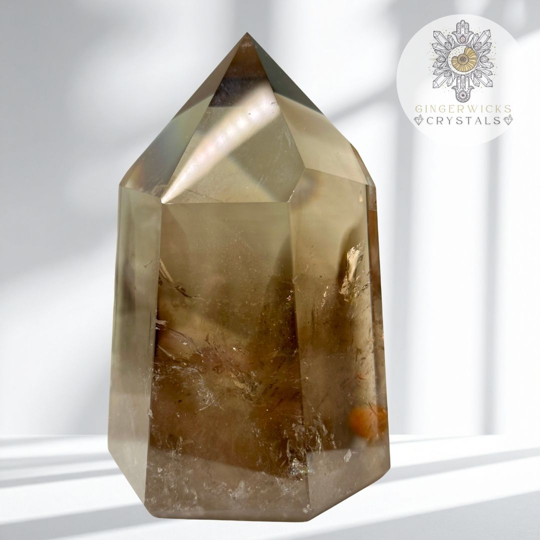 A Grade Smokey Quartz Tower