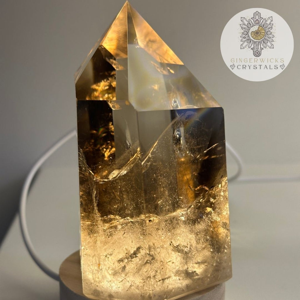 A Grade Smokey Quartz Tower