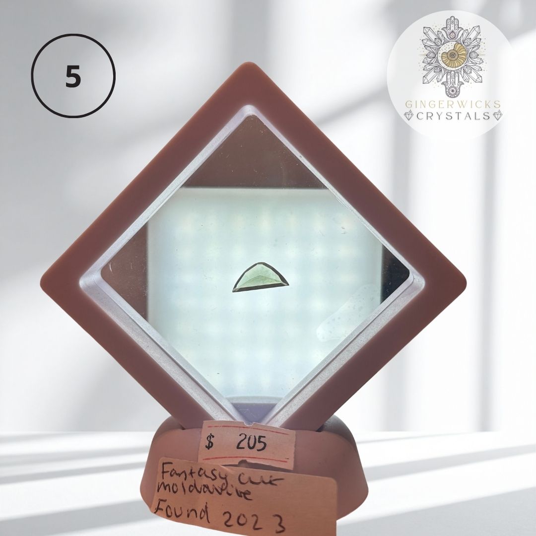 Fantasy-Cut Moldavite – Czech Republic (2023 Find) (5)