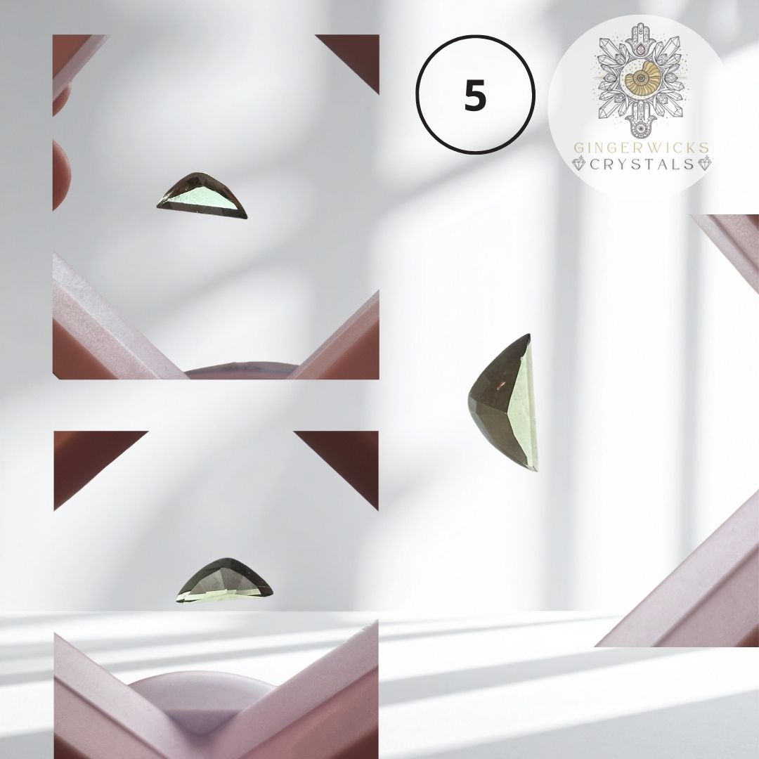 Fantasy-Cut Moldavite – Czech Republic (2023 Find) (5)