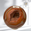 Druzy Agate Sphere (with Stand)