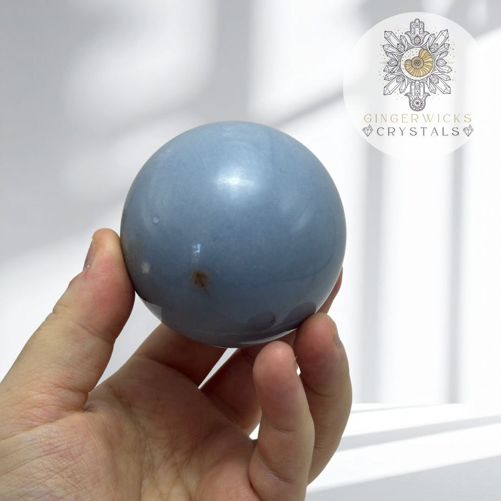 Angelite Sphere
