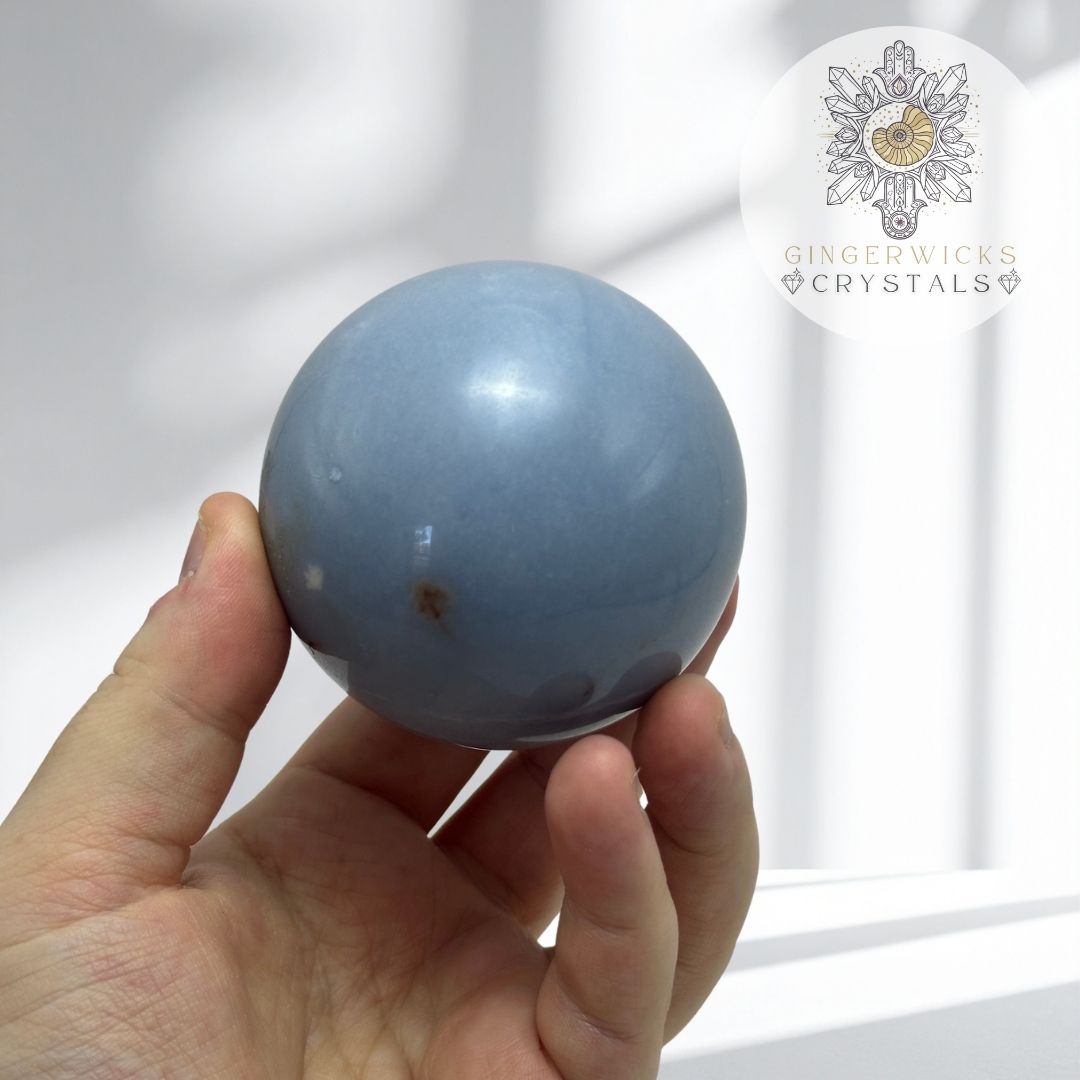 Angelite Sphere