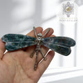 Moss Agate Dragonfly