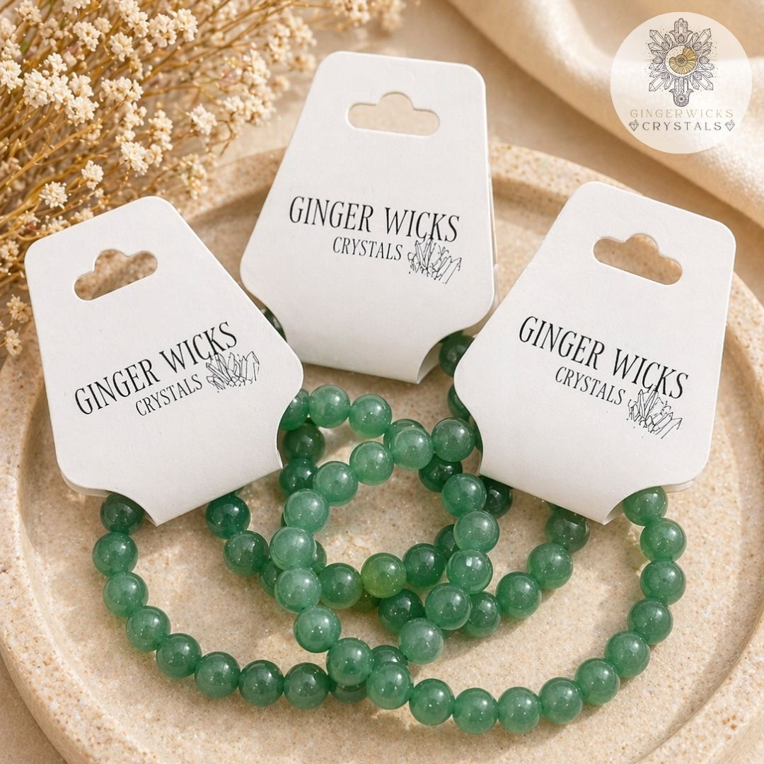 Green Aventurine Bracelet – 8mm Beads