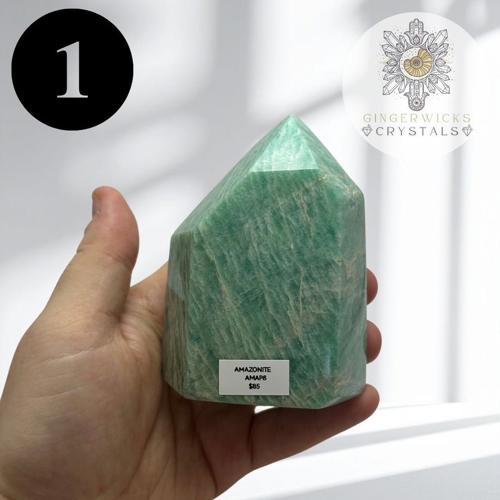 Chunky Amazonite Points