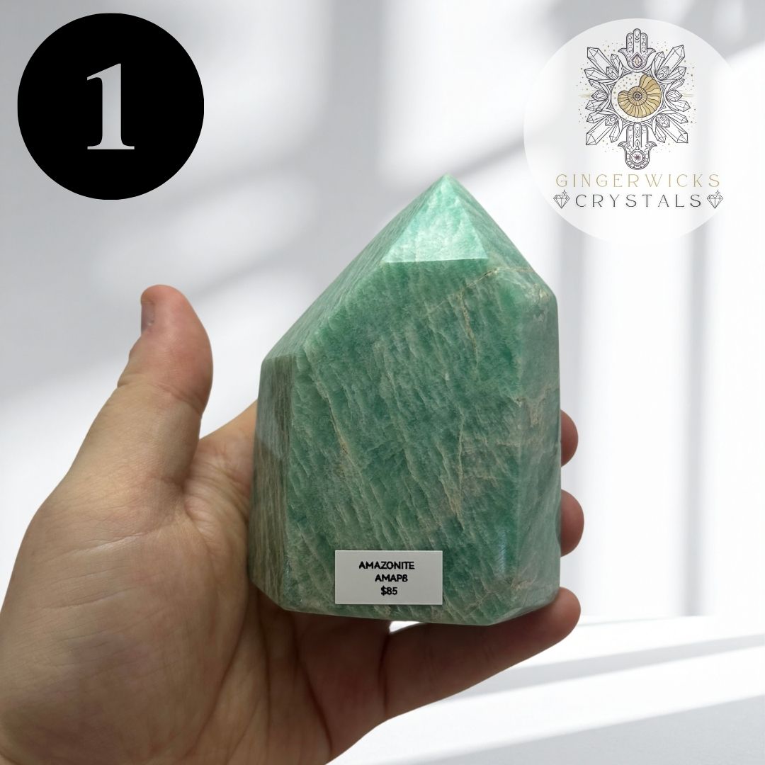 Chunky Amazonite Points