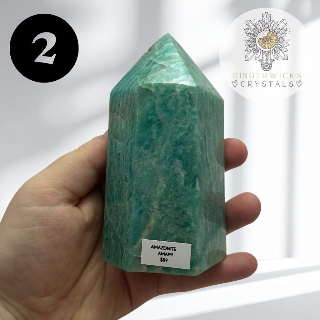 Chunky Amazonite Points