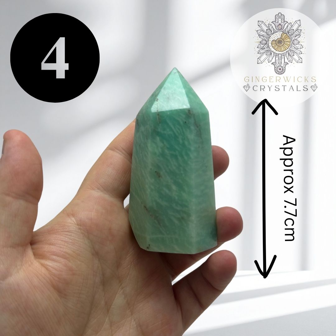 Amazonite Points – Choose Your Piece
