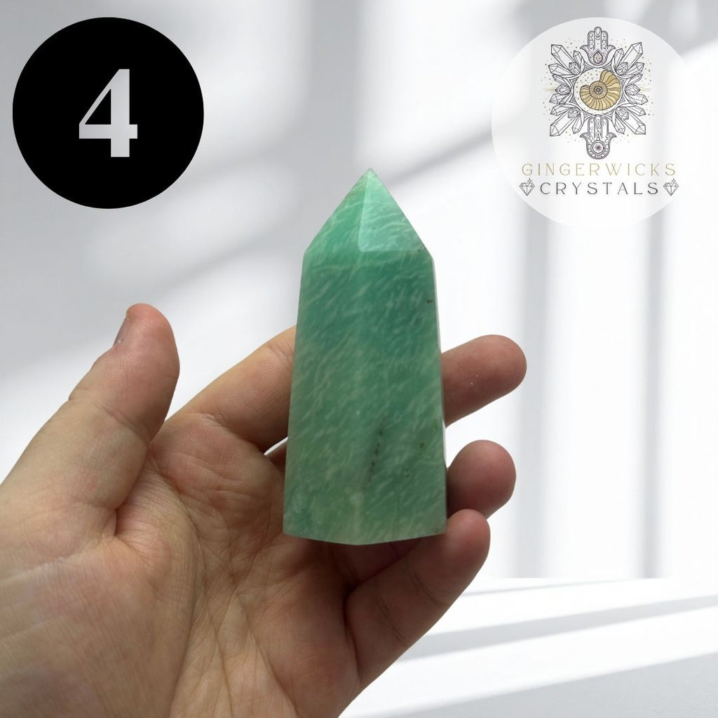 Amazonite Points – Choose Your Piece