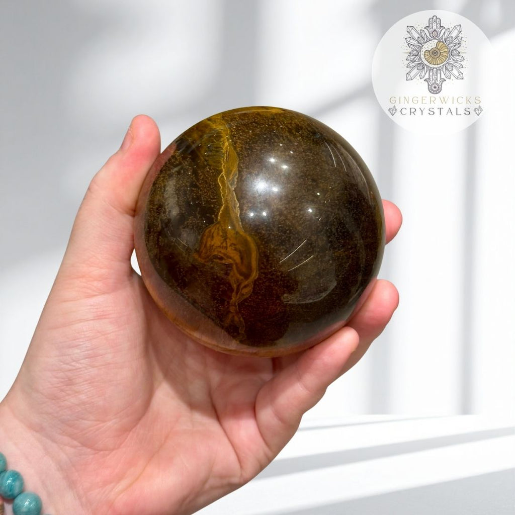 Tigers Eye Sphere