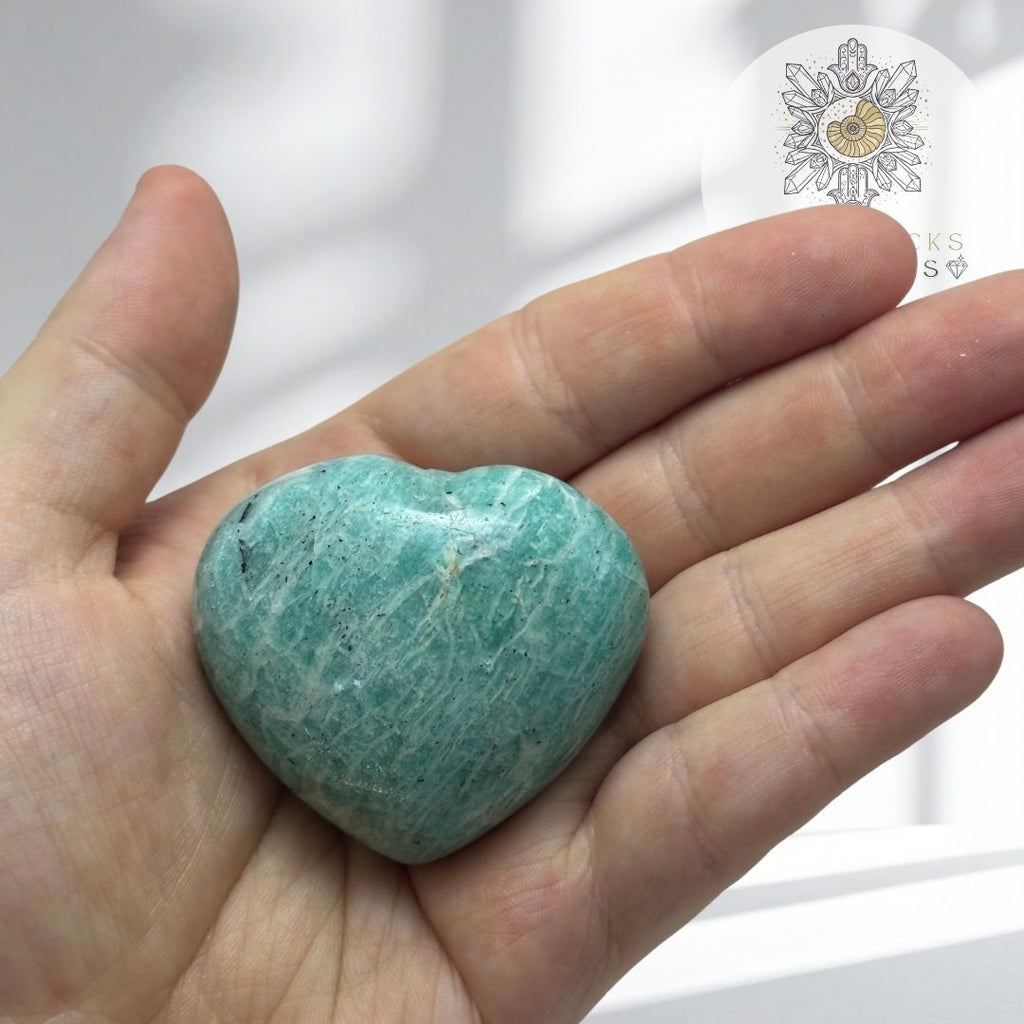 Amazonite Heart