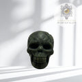 Serpentine Jade Skull