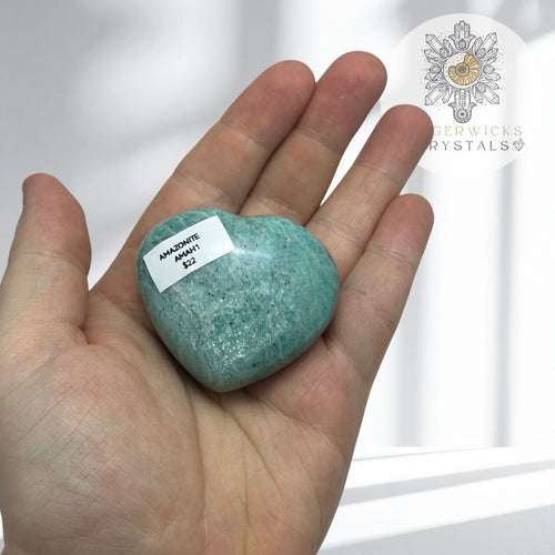Amazonite Heart