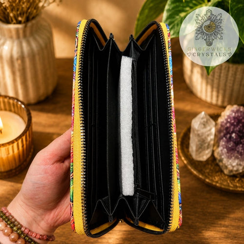 Celestial Tree of Life Zip Wallet