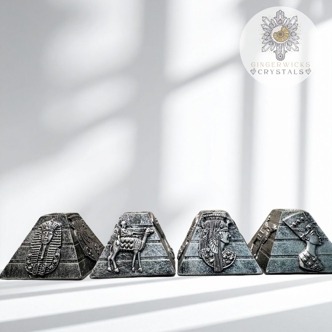 Egyptian Pyramid Sphere Stand