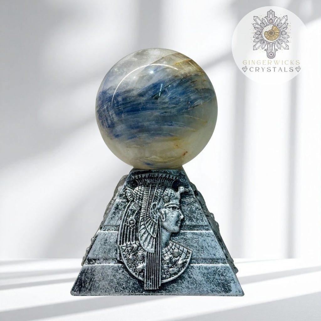 Egyptian Pyramid Sphere Stand