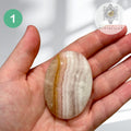 Pink Aragonite Palmstones – Choose Your Piece