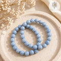 Angelite Bracelet – 8mm Beads
