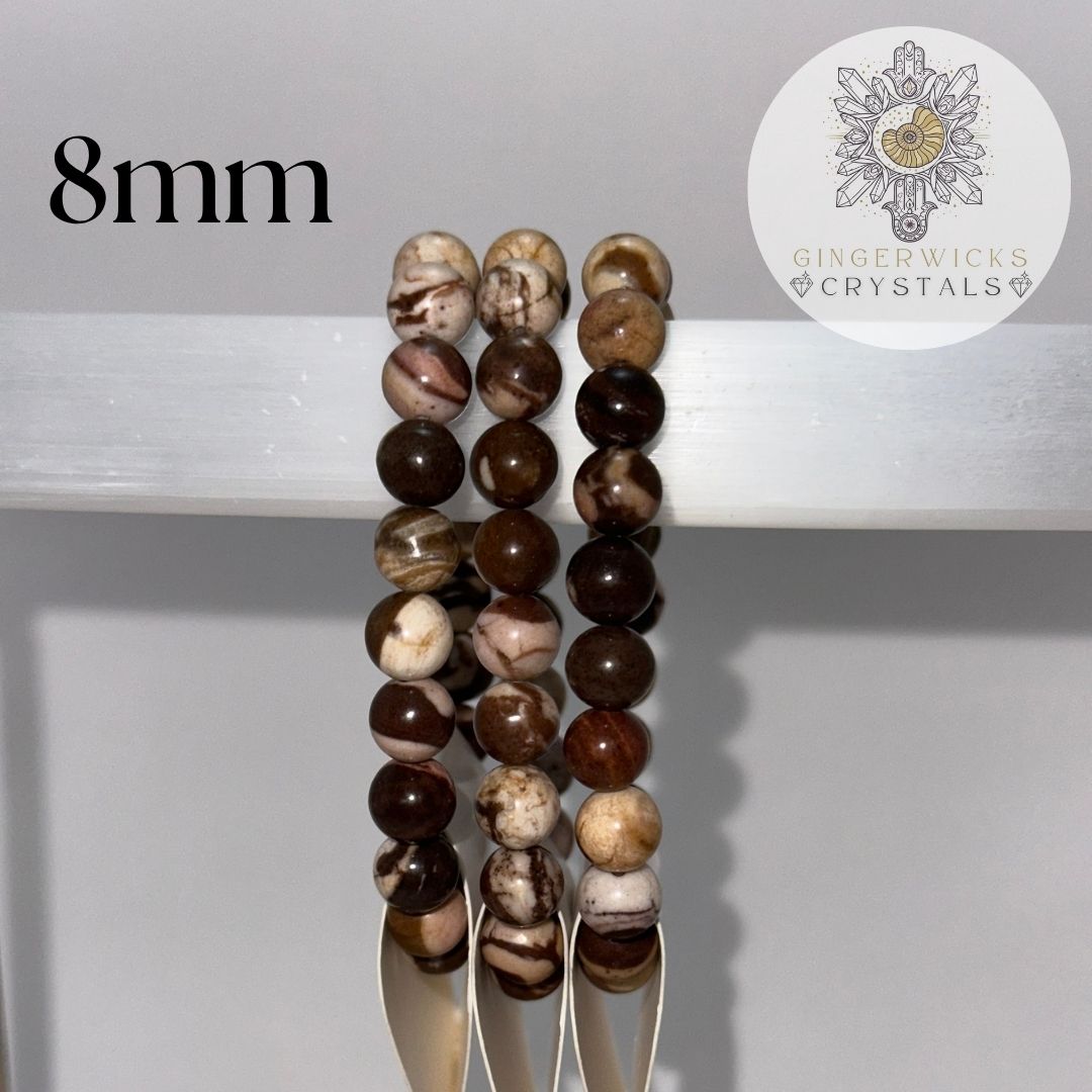 Australian Zebra Jasper Bracelet