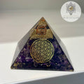 Amethyst Orgone Pyramid
