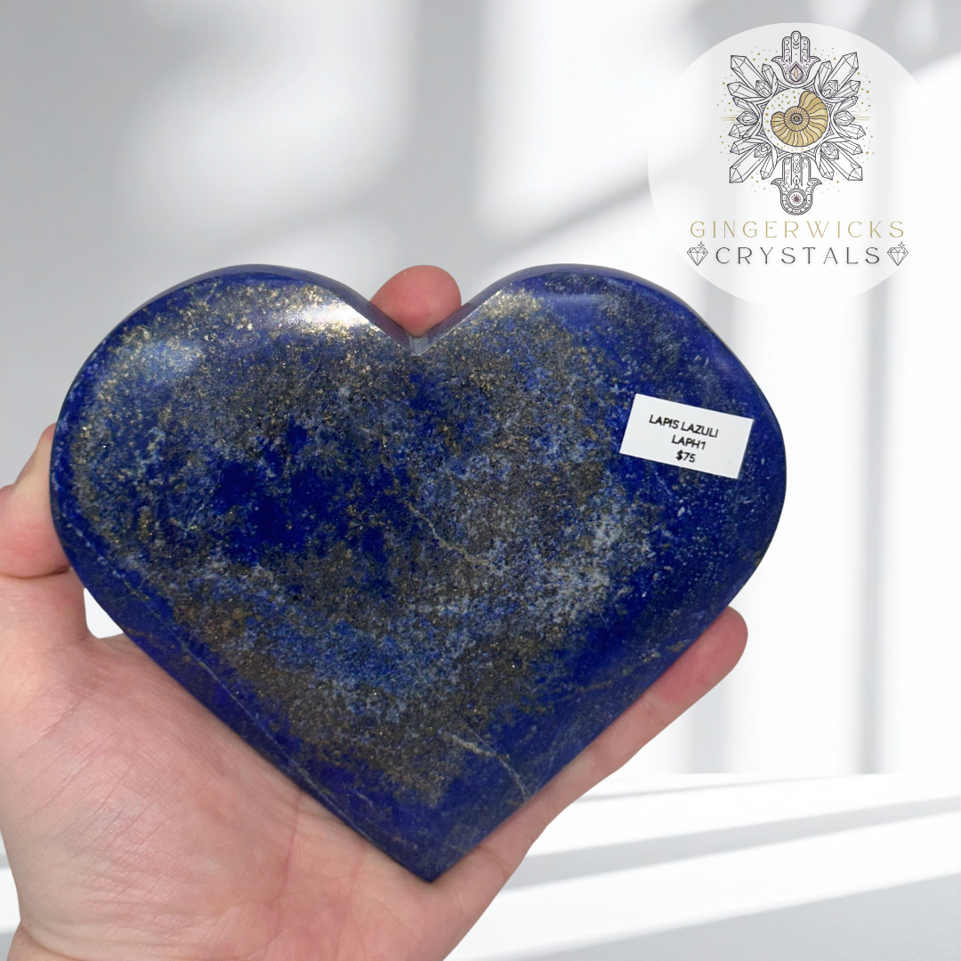 Lapis Lazuli Heart