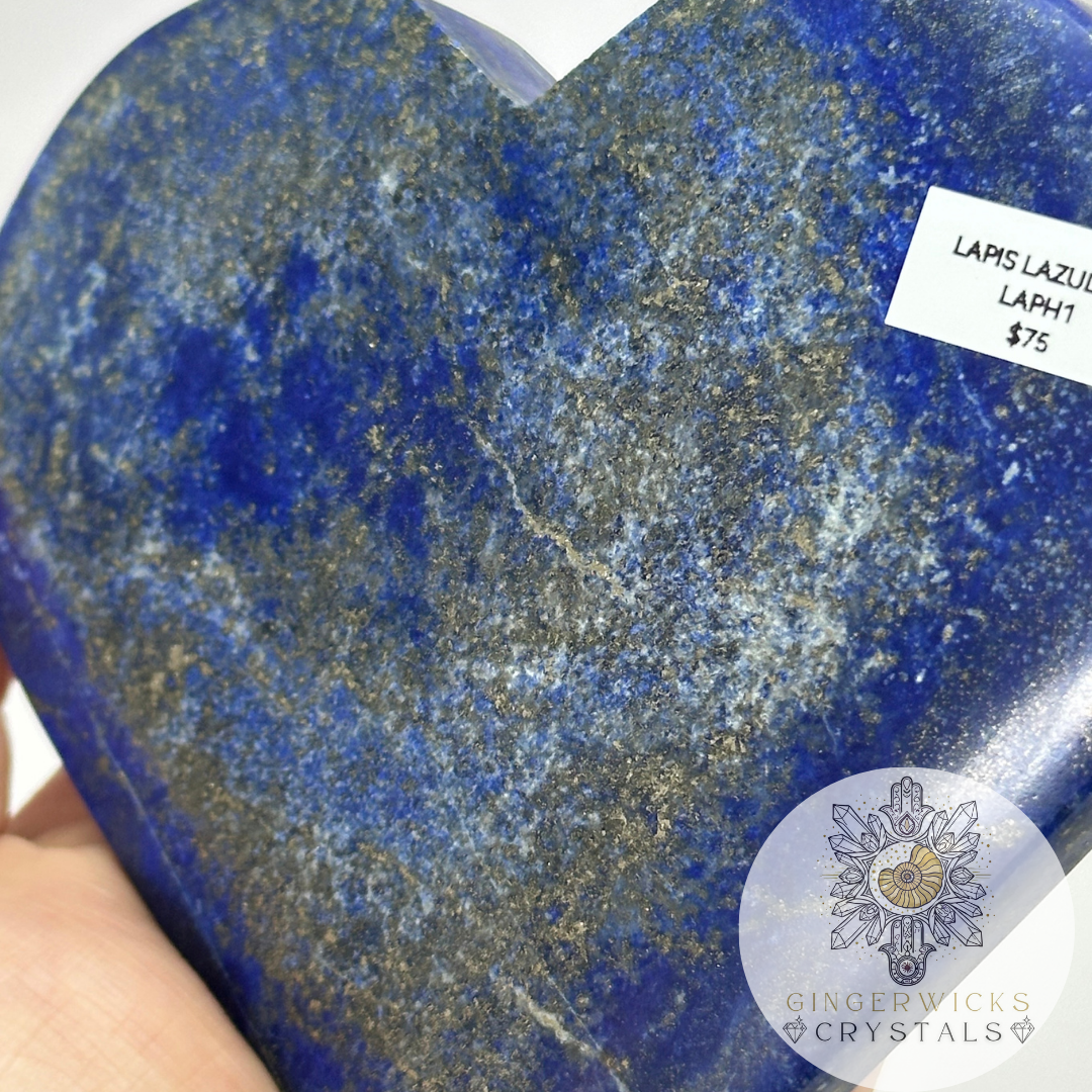 Lapis Lazuli Heart