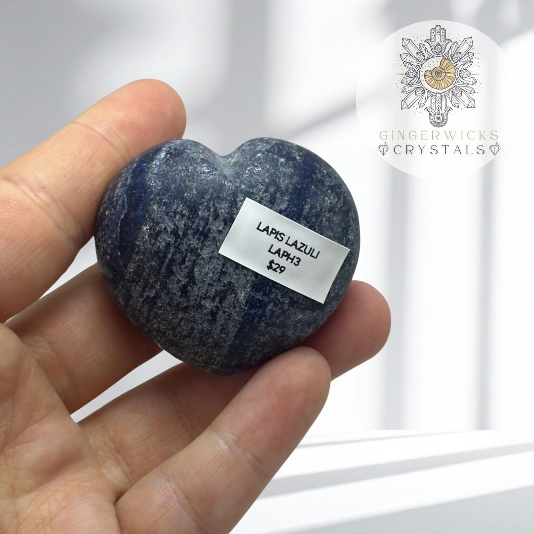 Lapis Lazuli Heart