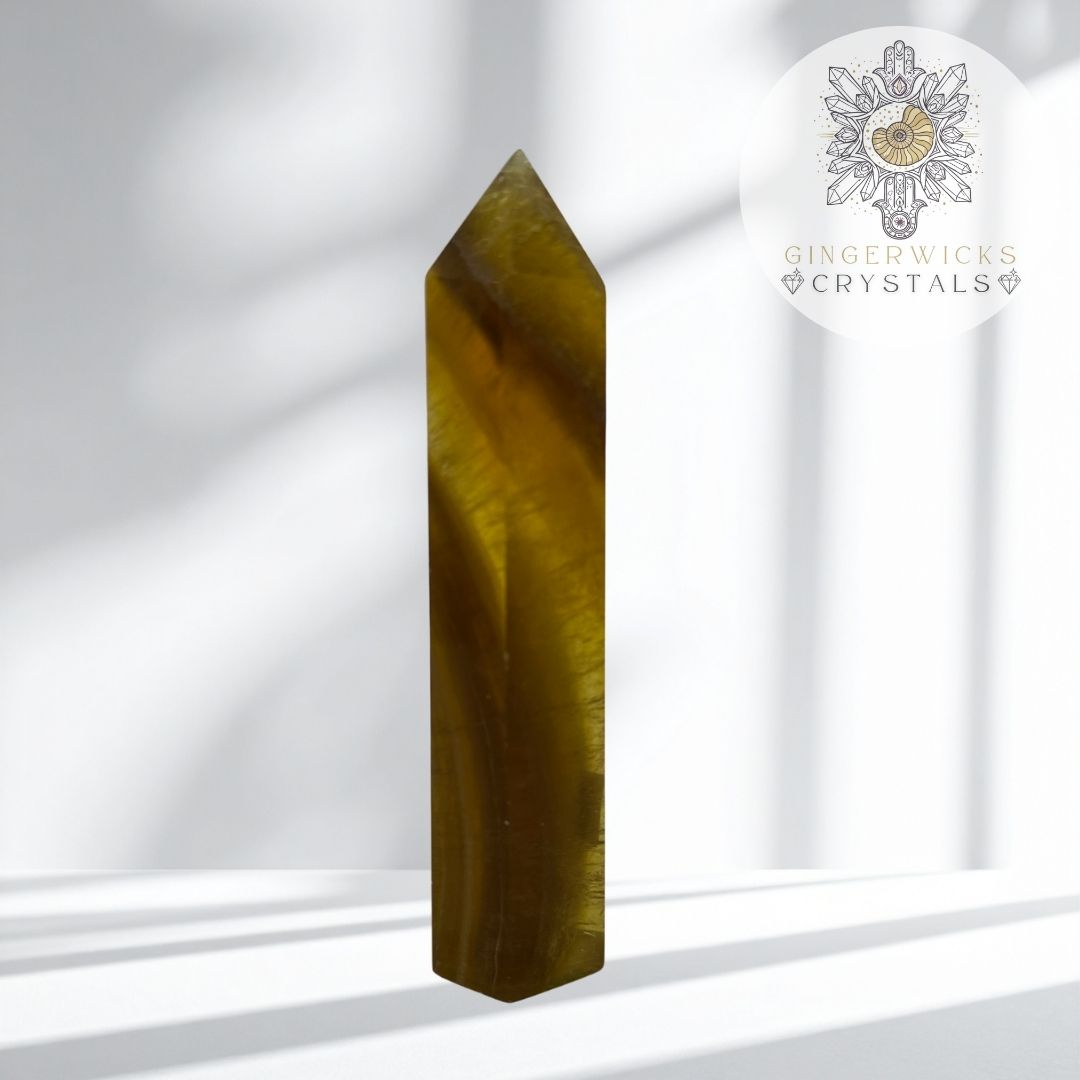Yellow Fluorite Tower