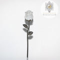 Clear Quartz Crystal Rose Carving