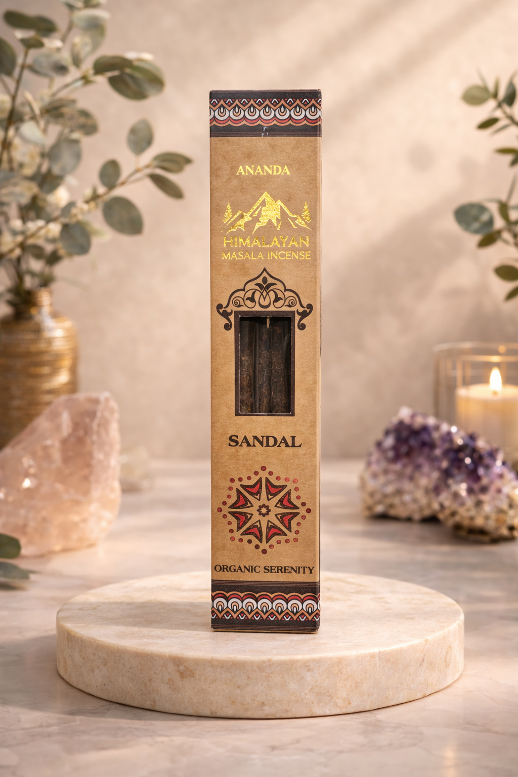 Ananda Himalayan Masala smudge Incense – Sandal