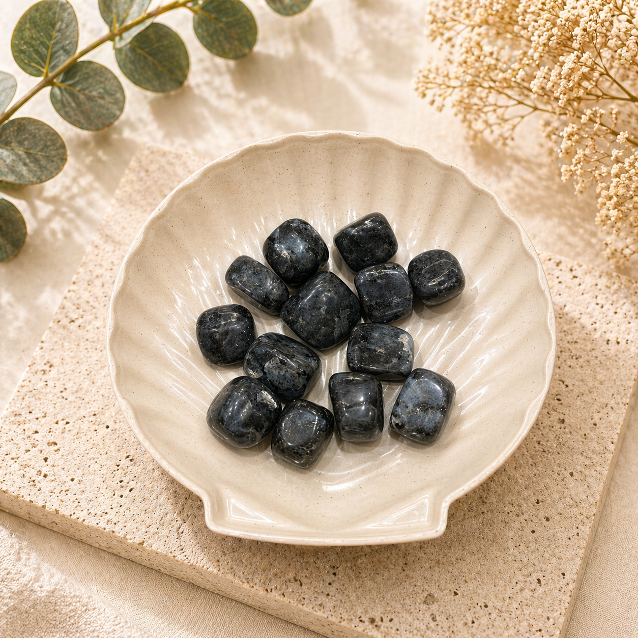 Larvikite Tumble Stone