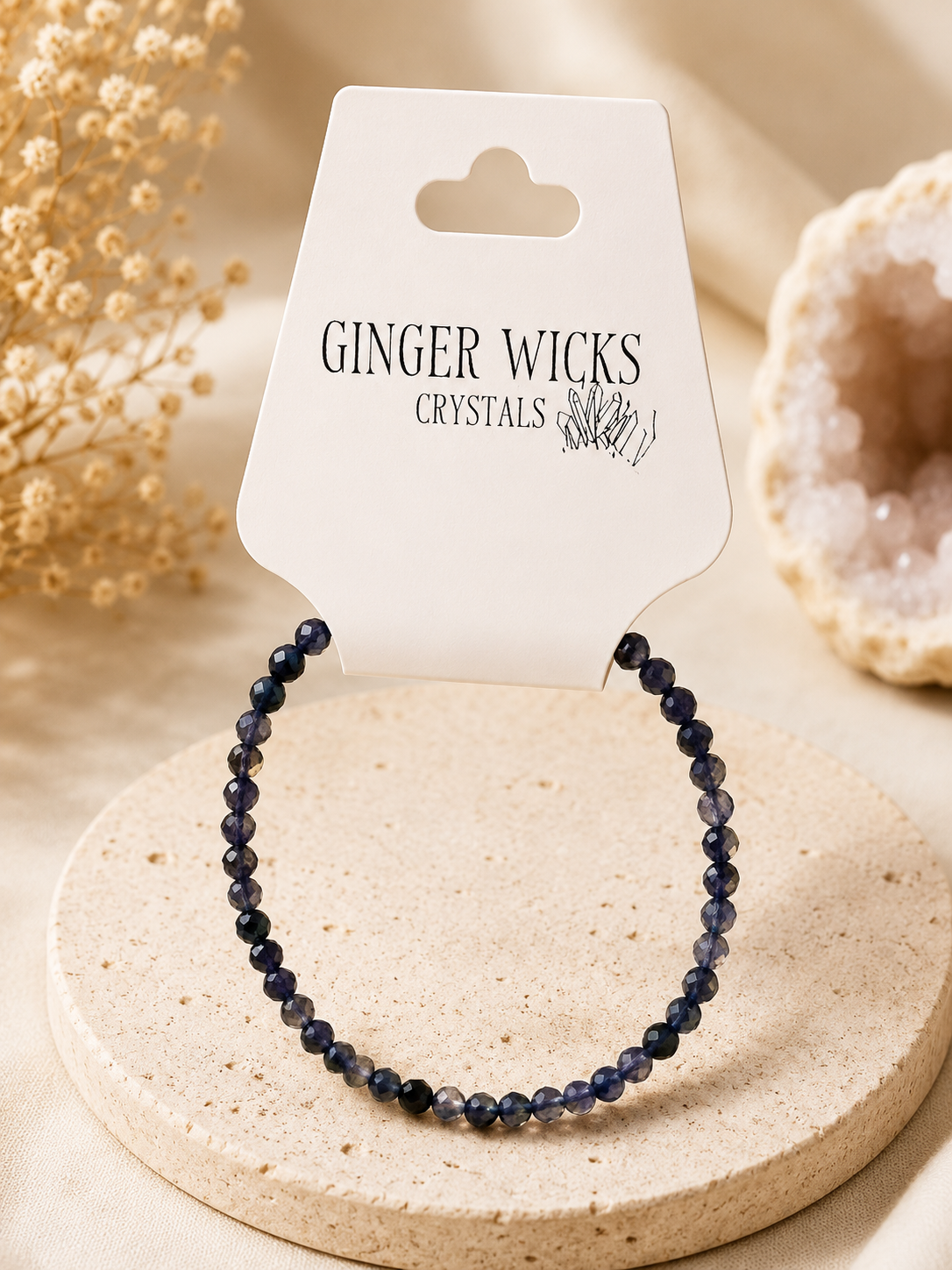 Faceted Iolite Bracelet
