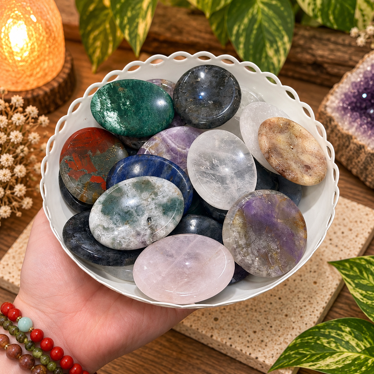 Mystery Crystal Worry Stones